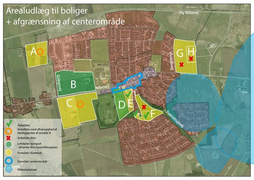 Kortbilag Boliger Og Centeromraade Byudviklingsplan Frejlev