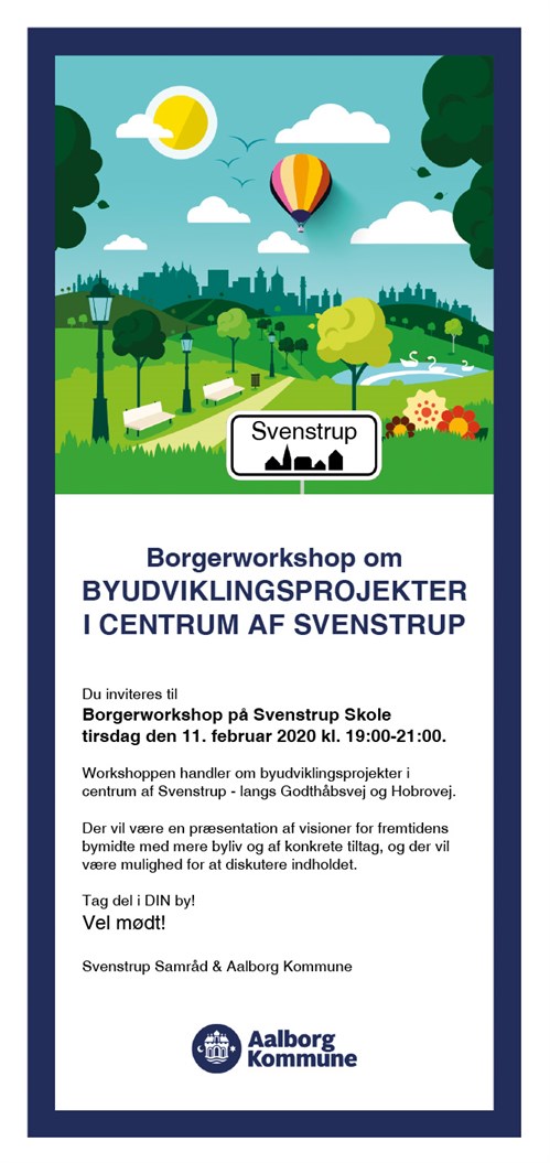 Svenstrup Indbydelse Borgerworkshop