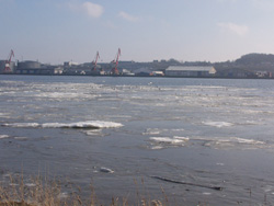 Limfjorden ved Aalborg portland