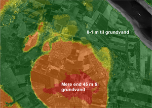 Sorthvid Afstand Til Grundvand